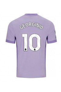 Brighton Georginio Rutter #10 Jalkapallovaatteet Vieraspaita 2025-26 Lyhythihainen